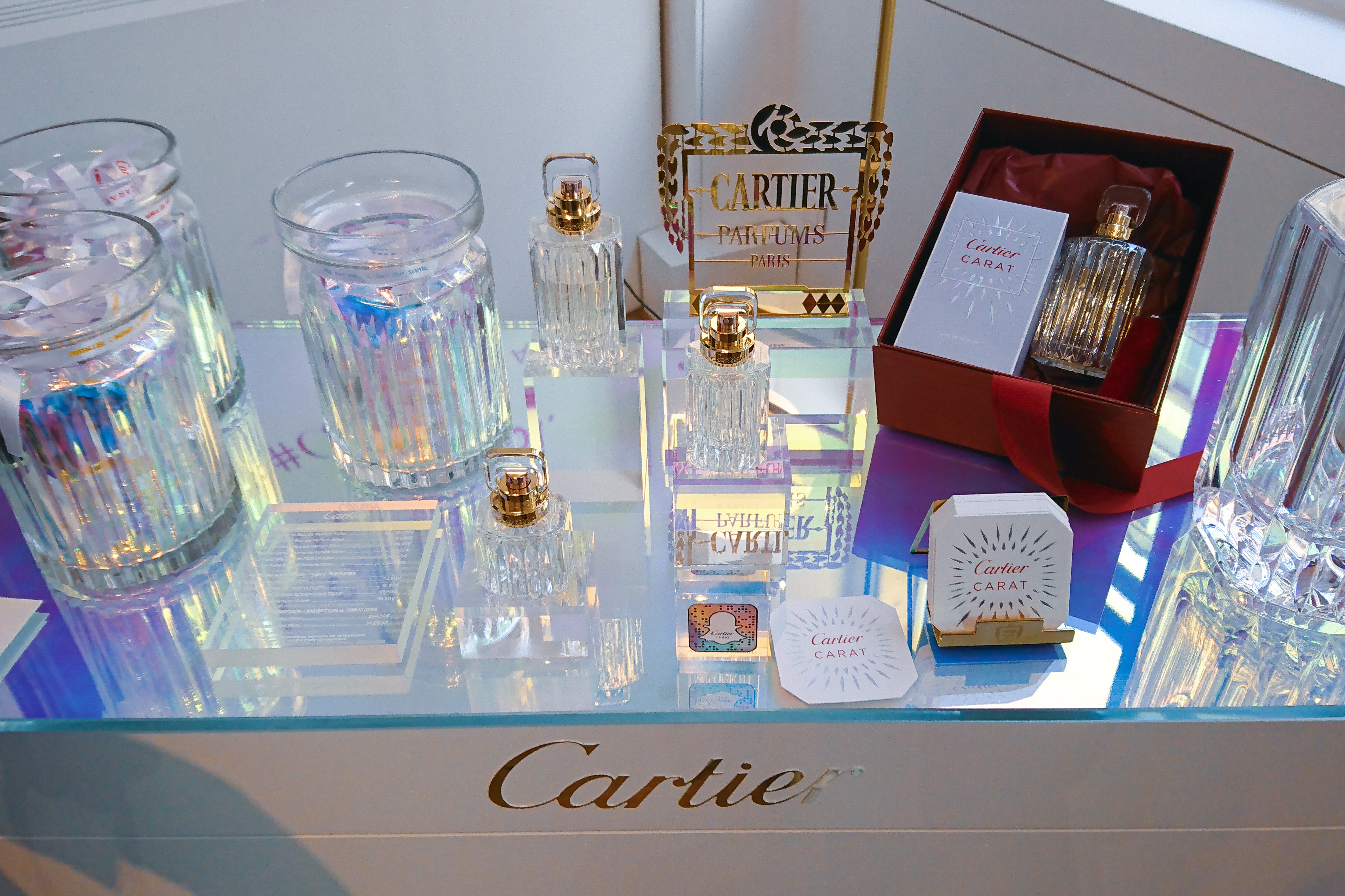 Flaconnage Cartier CARAT