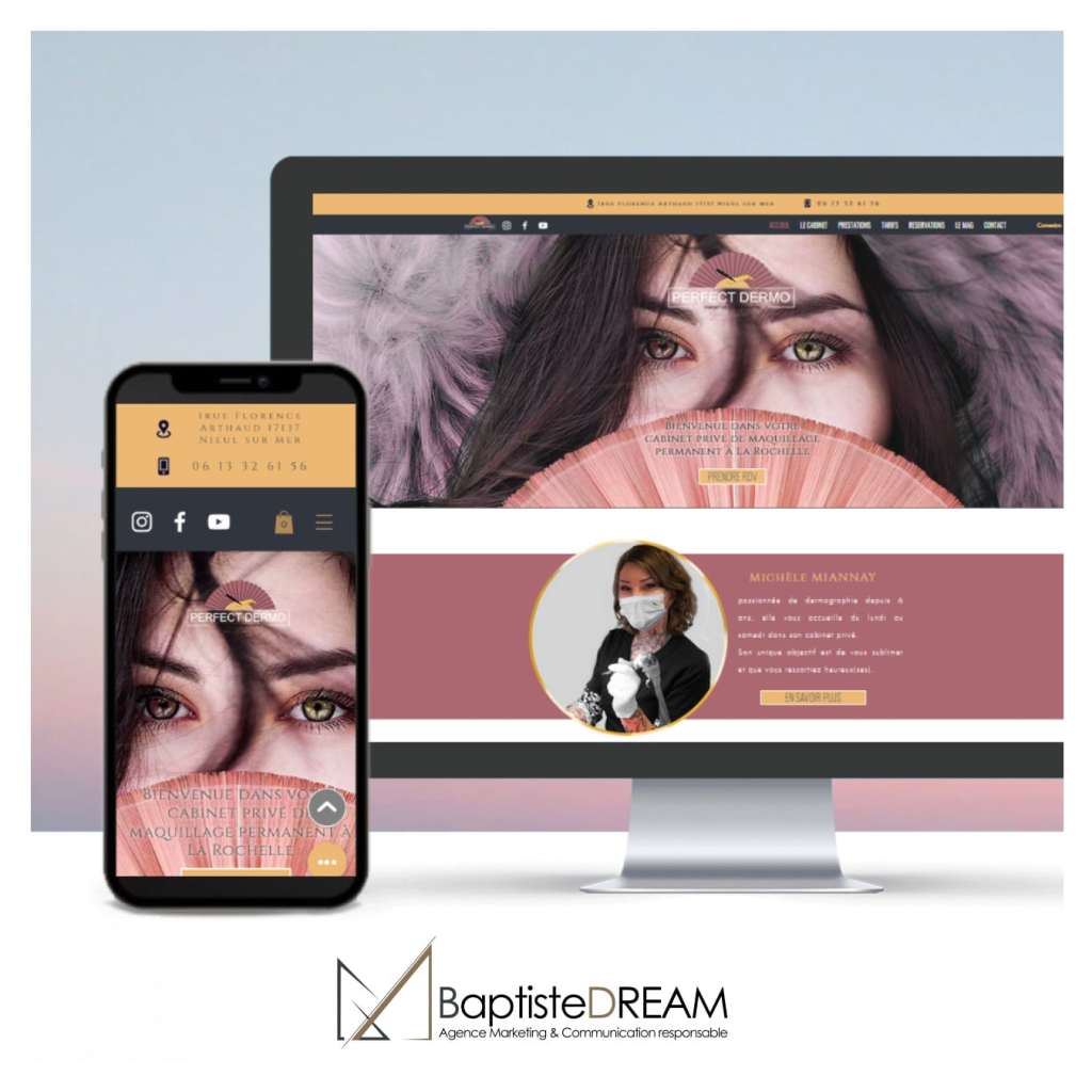 Perfect DERMO Site web1