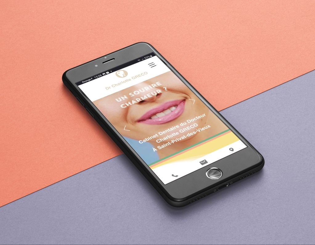 Dr Greco mobile site x LoupBLANC