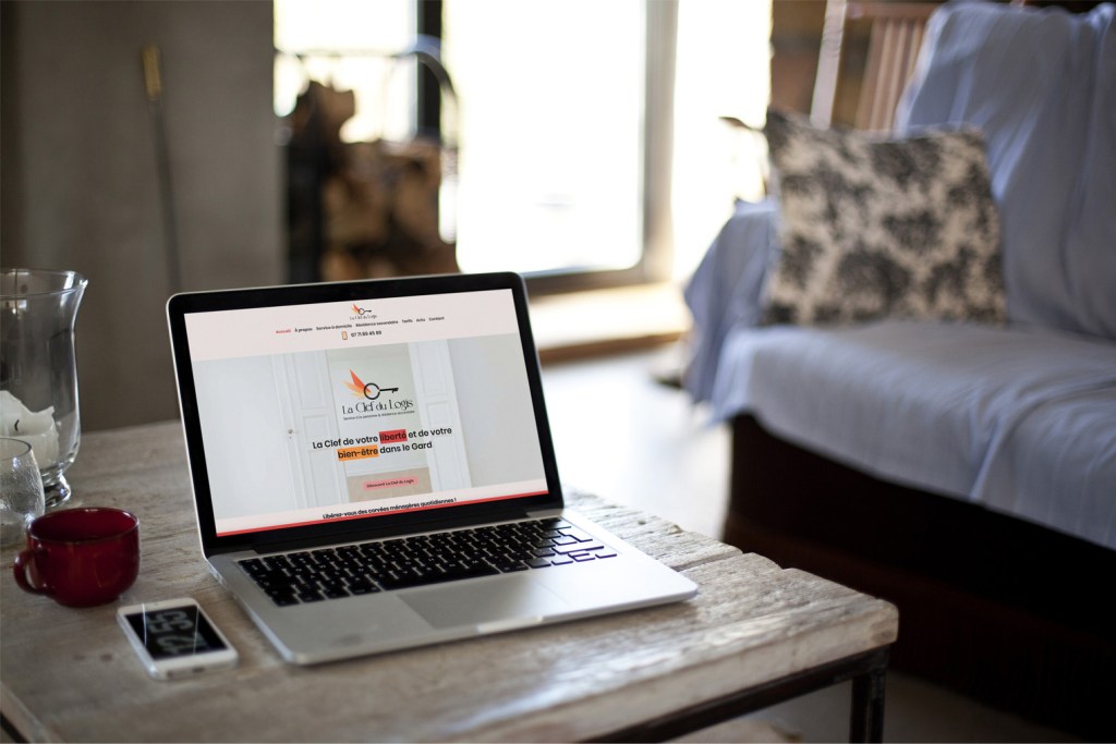 La Clef Du Logis x loup Blanc apercu site internet