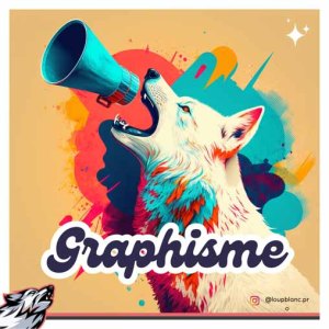 Graphisme LoupBLANC