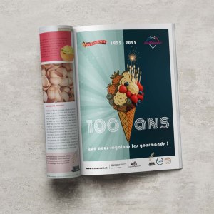 Affiche Lyon Biscuit - 100ans LaBasquaise 2