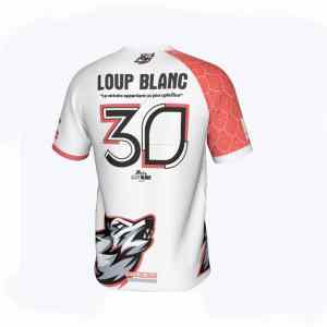 Maillot de sport créer par Loup Blanc Alès