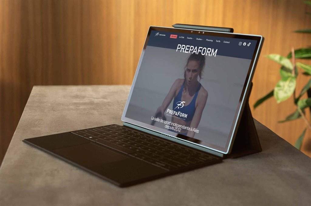 Preview site web PrépaForm by Loup Blanc