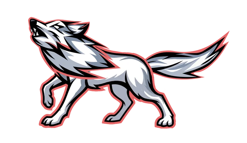 Loup du Logo agence marketing Loup Blanc Gard